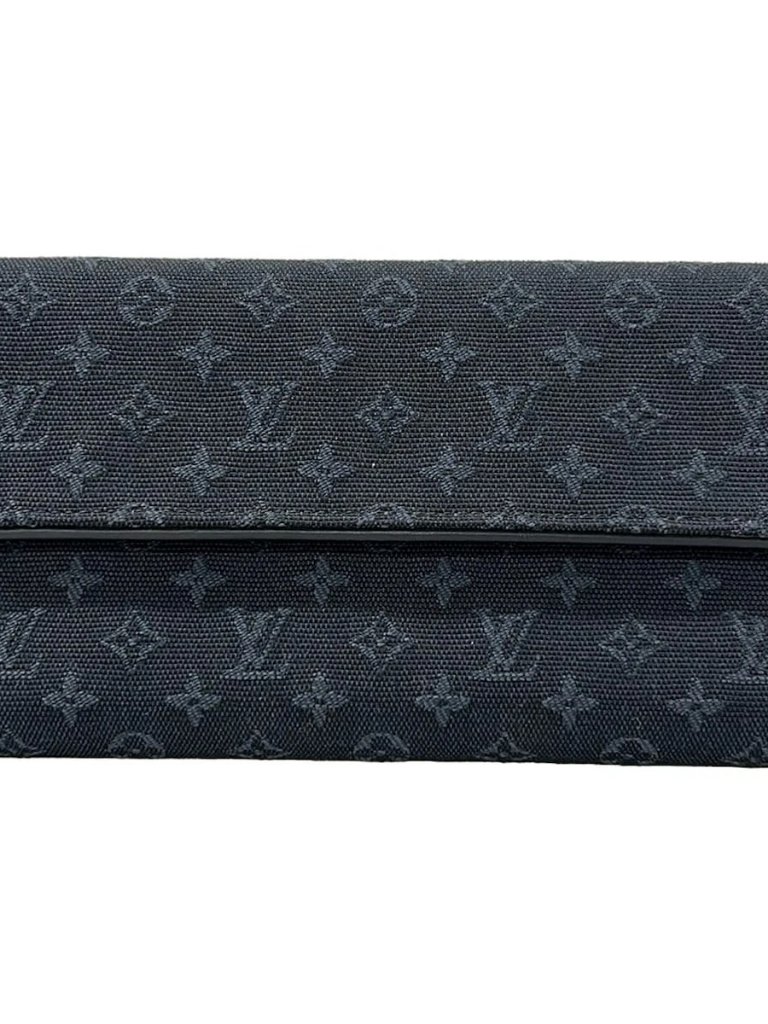 Louis Vuitton Porte Tresor International M92442 Tst Blue Monogram Mini Ca0063